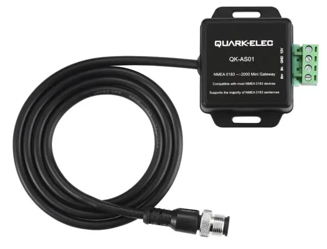 QUARK ELEC QK AS01 NMEA 0183 to NMEA 2000 Mini Gateway