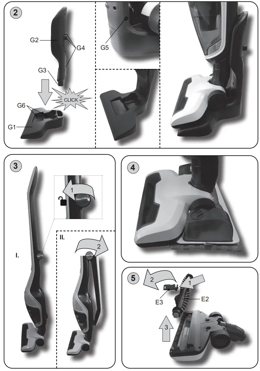 eta 295783 Moneto Stick Vacuum Cleaner - fig2