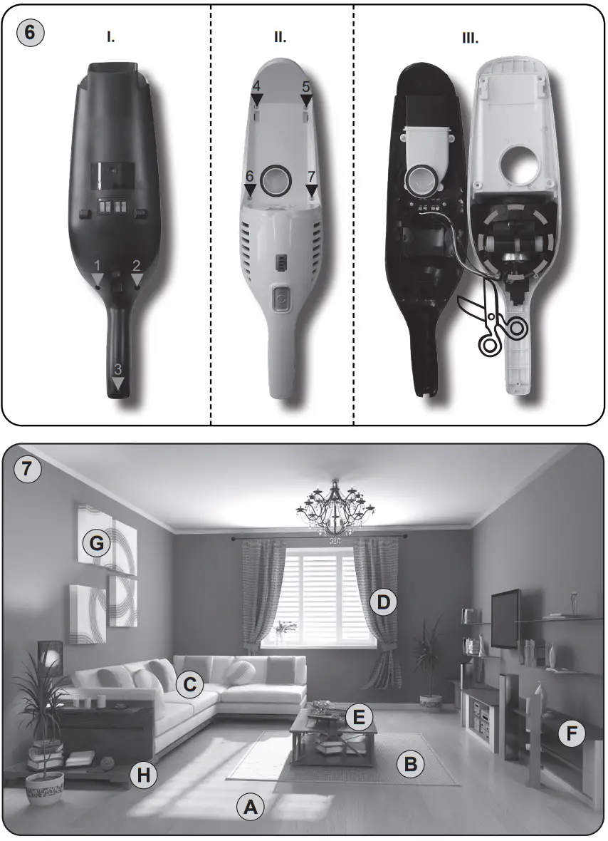 eta 295783 Moneto Stick Vacuum Cleaner - fig3