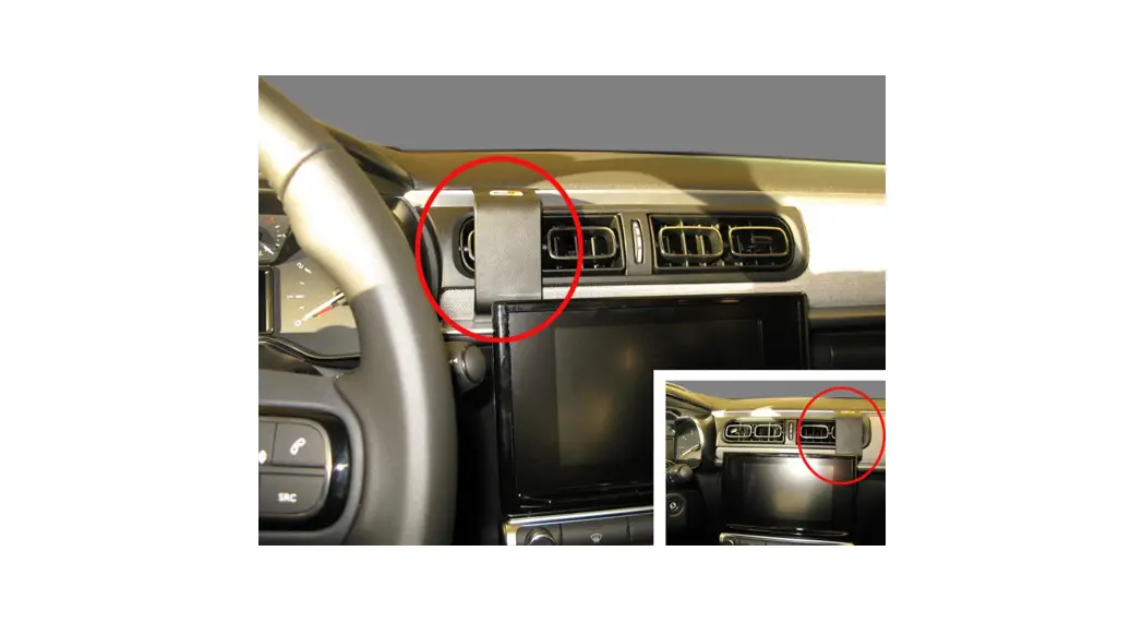 Brodit 855281 Proclip Mounting Bracket Attach Onto Vehicles Dashboard Instruction Manual