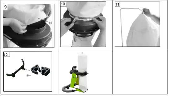 ZIPPER ZI ASA550E Vacuum Extractor - ASSEMBLY2