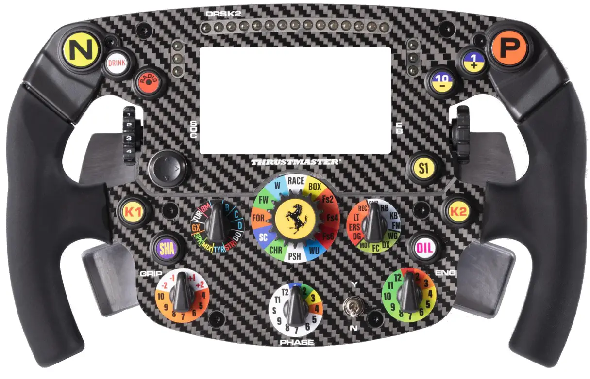 THRUSTMASTER Formula Wheel Add On Ferrari SF1000 Edition Wireless - SCREEN NAVIGATION