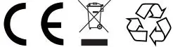 CE, Disposal & Recycle Icon
