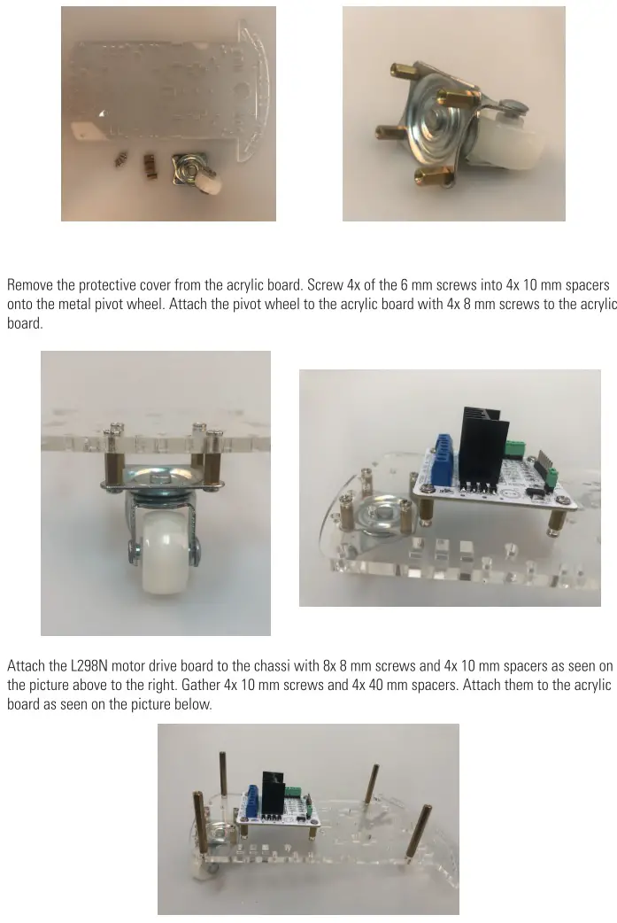 Playknowlogy Robotics car kit - Assembly 1