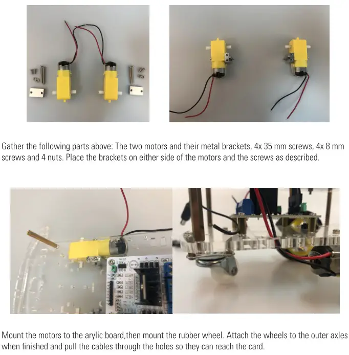 Playknowlogy Robotics car kit - Assembly 2