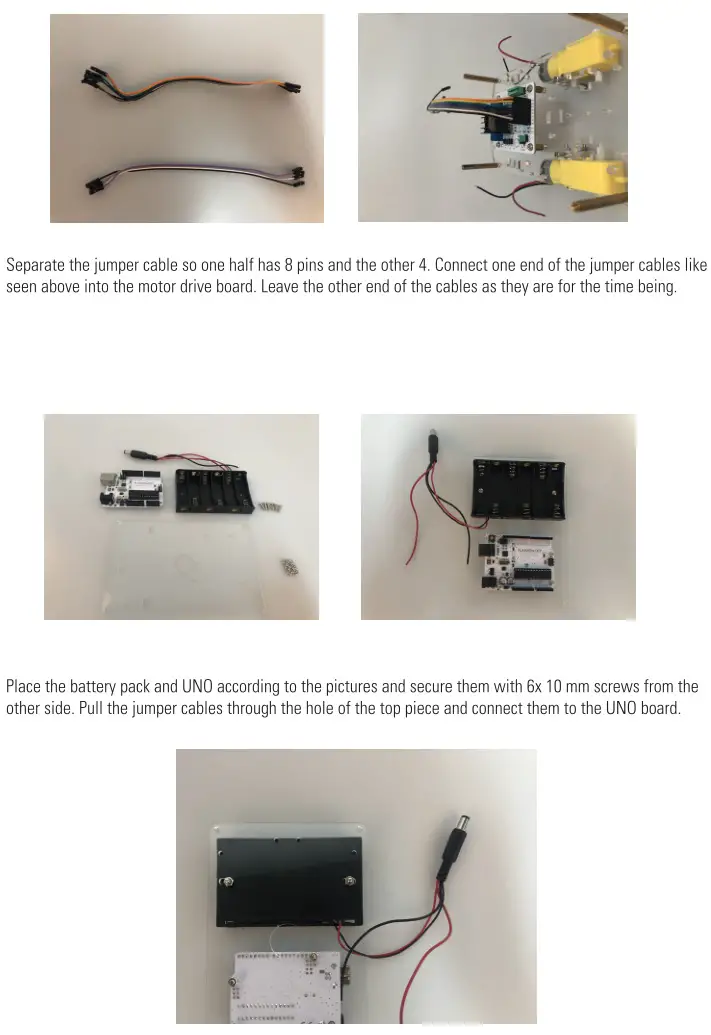 Playknowlogy Robotics car kit - Assembly 3