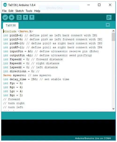 Playknowlogy Robotics car kit - Test this code
