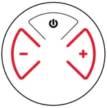 Flame height adjustment