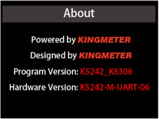 Cyrusher K5242 LCD Display - About