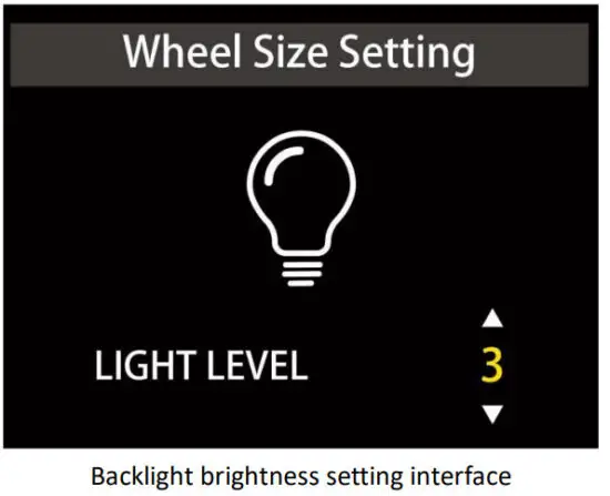 Cyrusher K5242 LCD Display - Backlight Brightness Setting