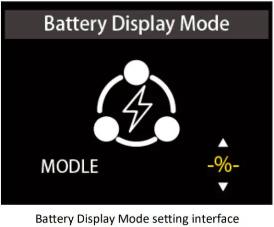 Cyrusher K5242 LCD Display - Battery Display