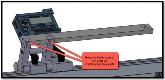 Install the Sliding Stop Assembly