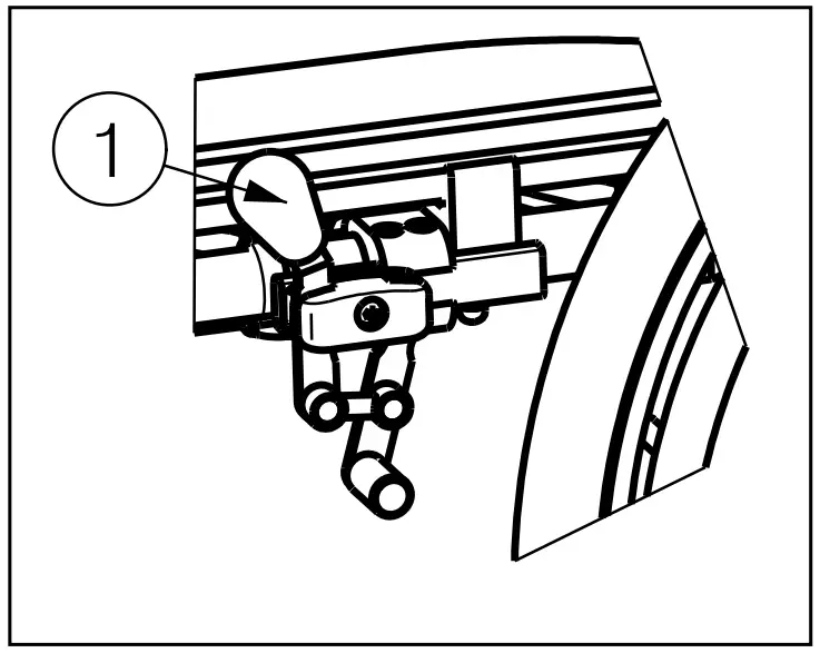 VERMEIREN TECH000910 Eclipse XXL Wheelchair - brakes