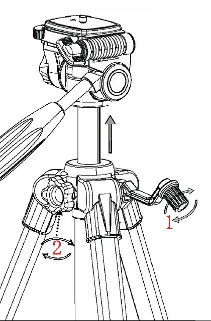 MOJOGEAR -MG-35 -140cm -Tripod -with -Premium -Phone- Clamp- 4
