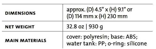 Saje Natural Wellnes Aroma Glow Diffuser FIG 2