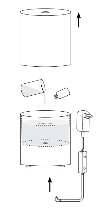 Saje Natural Wellnes Aroma Glow Diffuser FIG 4