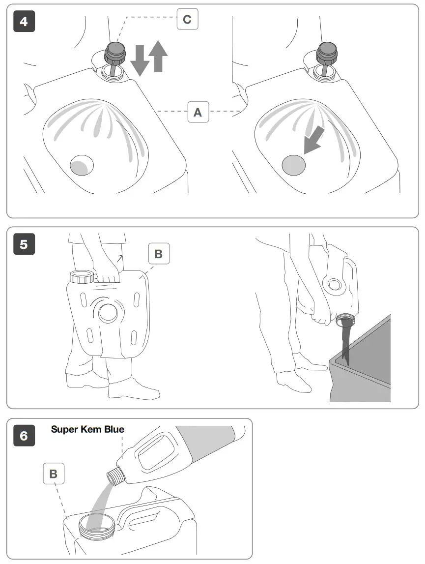 FIAMMA BI POT Portable Chemical Toilet - fig 4