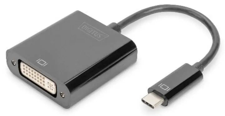 DIGITUS DA 70829 USB Type C to DVI Graphics Adapter