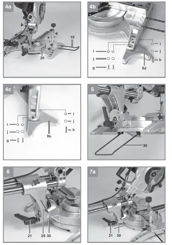 Einhell TH-SM 2131 Dual Drag Crosscut and Miter Saw fig 2