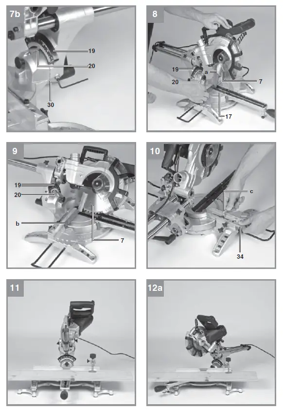 Einhell TH-SM 2131 Dual Drag Crosscut and Miter Saw fig 3
