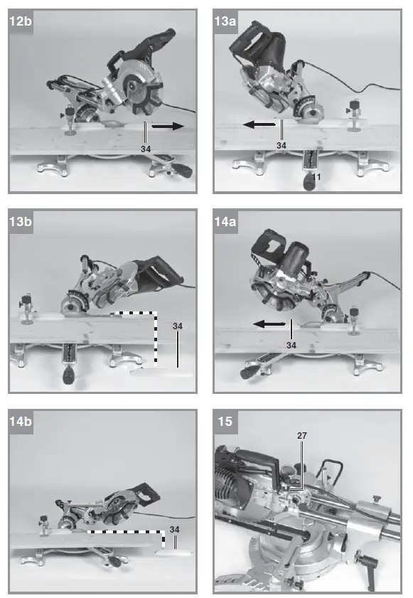 Einhell TH-SM 2131 Dual Drag Crosscut and Miter Saw fig 4