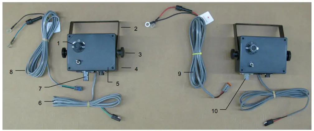 Parts Breakdown for Control Box and Drain Fill Kit Model 457 Control Box