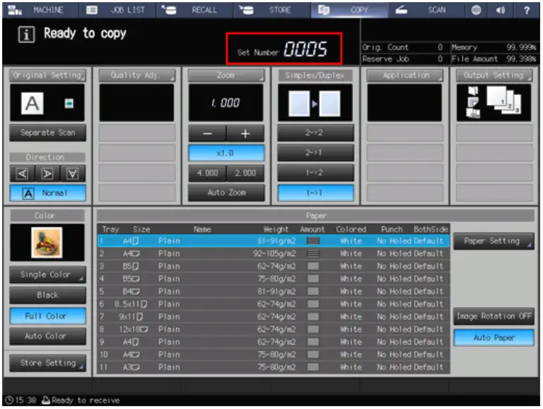 KONICA MINOLTA C6085 Accurio Press Professional Printer - 5
