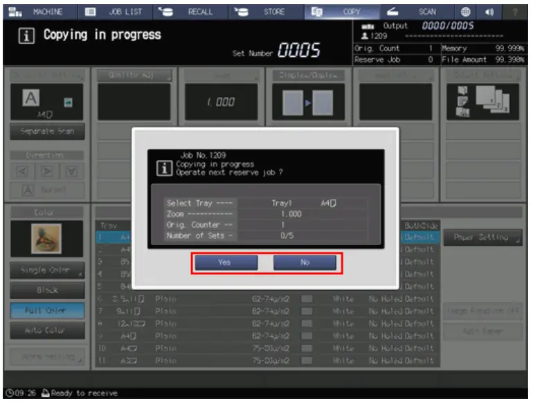 KONICA MINOLTA C6085 Accurio Press Professional Printer - 7