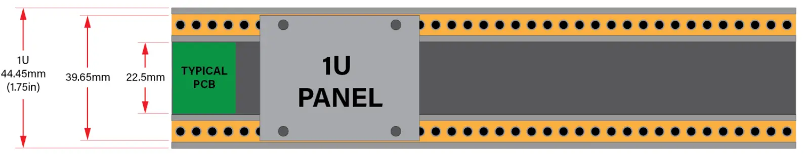 intellijel ATT 1U Passive Variable Signal Attenuator - panel