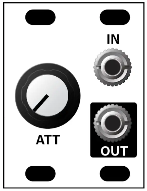 intellijel ATT 1U Passive Variable Signal Attenuator