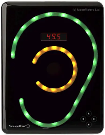 NoiseMeters SE3EAR Advanced Noise Warning Sign - 01