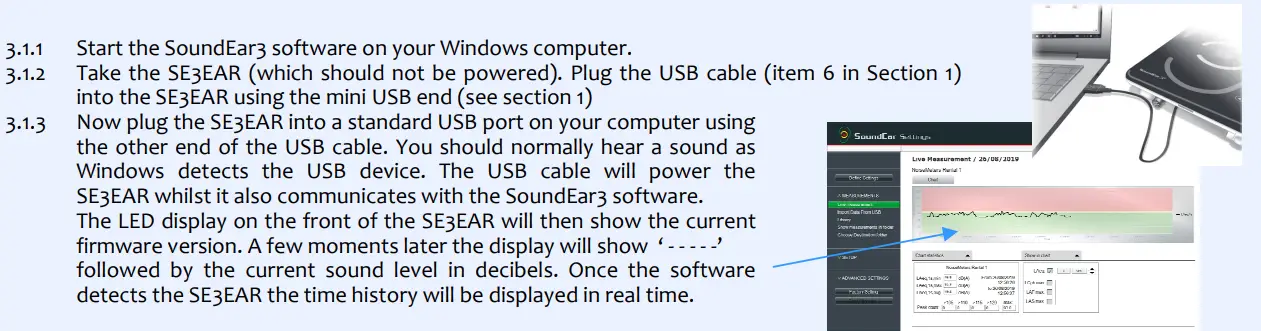 NoiseMeters SE3EAR Advanced Noise Warning Sign - 2