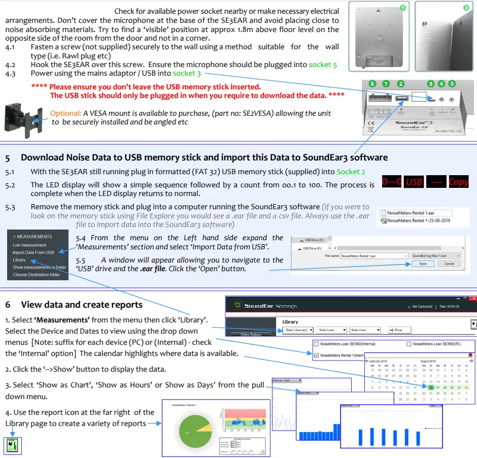 NoiseMeters SE3EAR Advanced Noise Warning Sign - 6