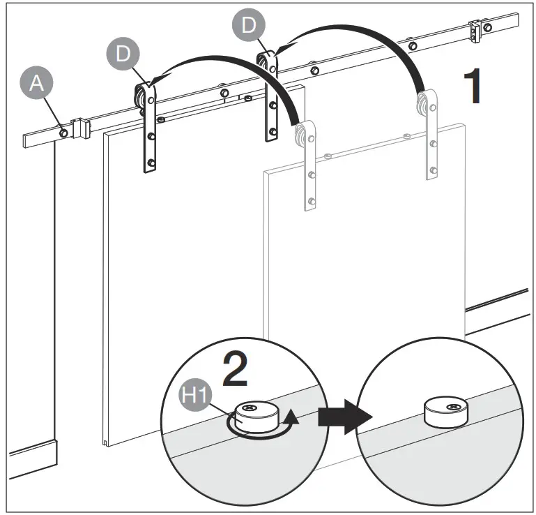 amazonbasics Barn Door Hardware - STEP5