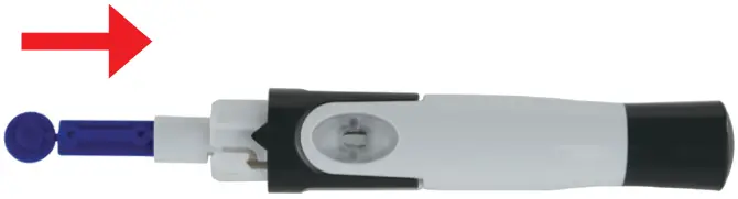 Setting the Lancing Device