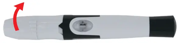 Setting the Lancing Device