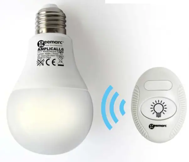 geemarc Amplicall 6 Wireless Door Smart Bulb