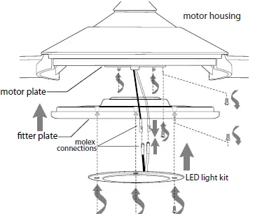 CRAFTMADE-DLY60-Delaney-5-Blade-Ceiling-Fan -nstallation-14