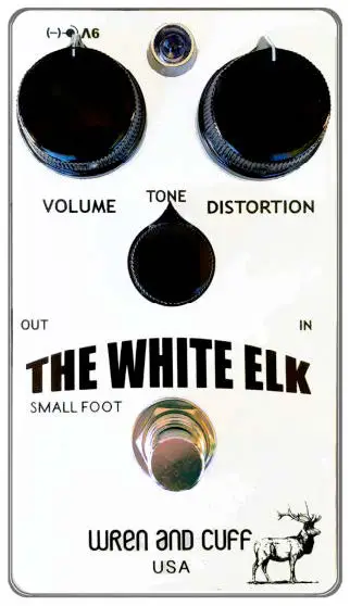 Wren And Cuff White Elk Small Foot Fuzz Pedal Instructions