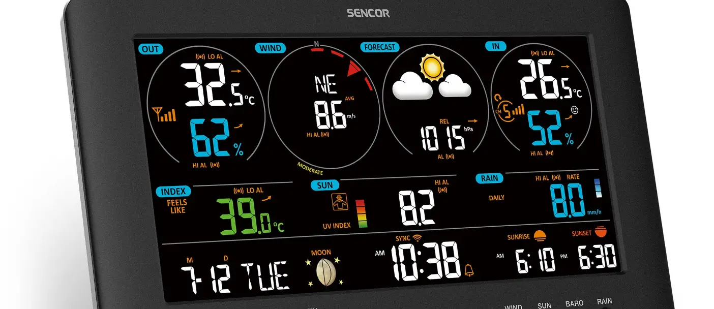 Sencor Sws 12500 Wifi Professional Weather Station User Manual