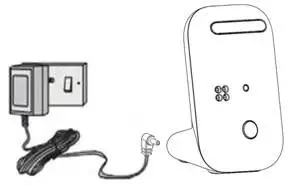 motorola PIP11 Digital Audio Baby Monitor - Connecting the baby unit
