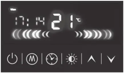 SEALEY CH30S Ceramic Heater with Telescopic Tripod Stand - OPERATION 1