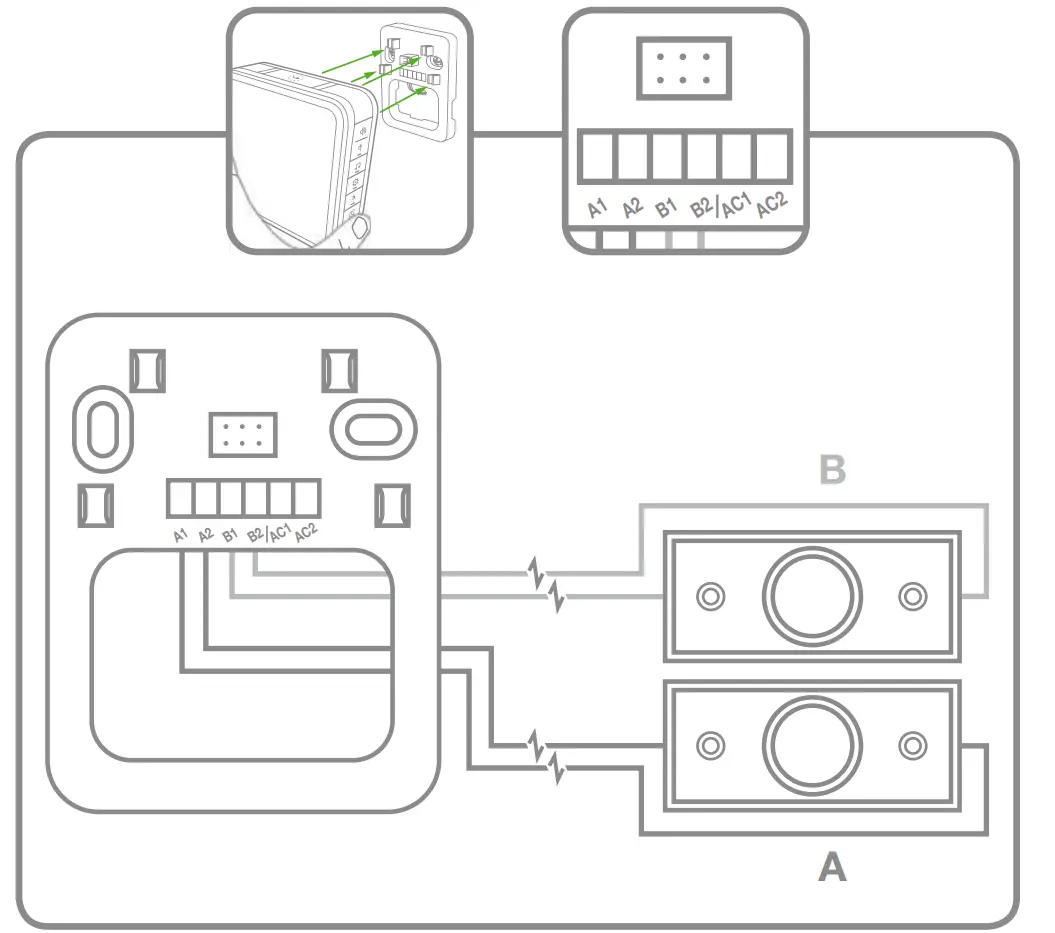 Wired Push Button With Batteries