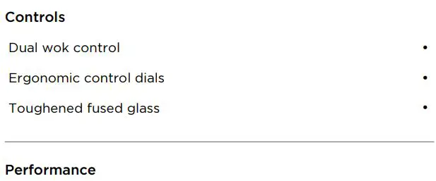 FISHER PAYKEL CG301DLPGB4 Gas on Glass Cooktop, 30cm, LPG User Guide - SPECIFICATIONS