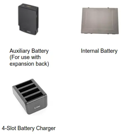 ZEBRA ET80 ET85 Rugged 2 in 1 Tablet Power options