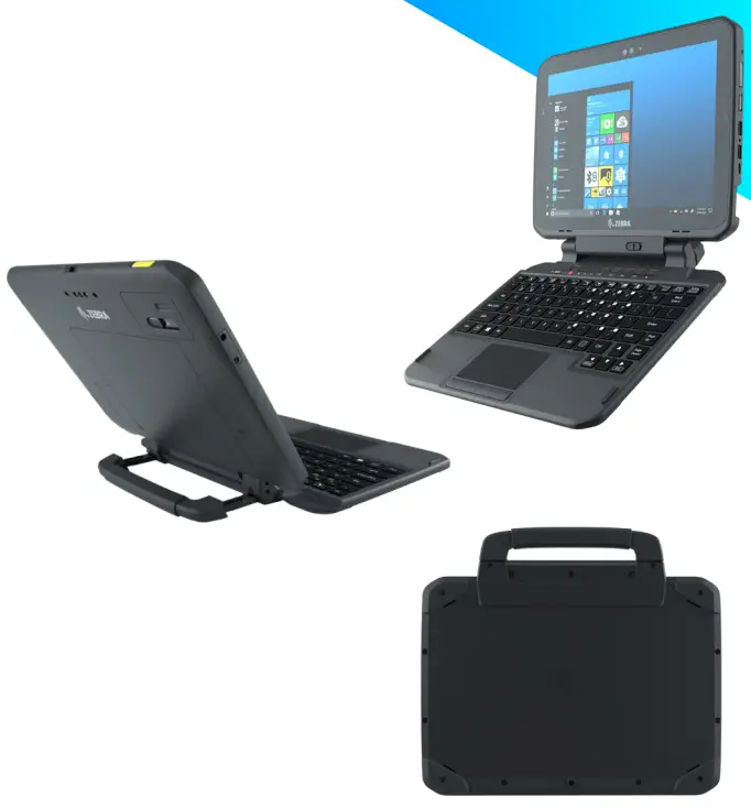 ZEBRA ET80 ET85 Rugged 2 in 1 Tablet Workflow options1