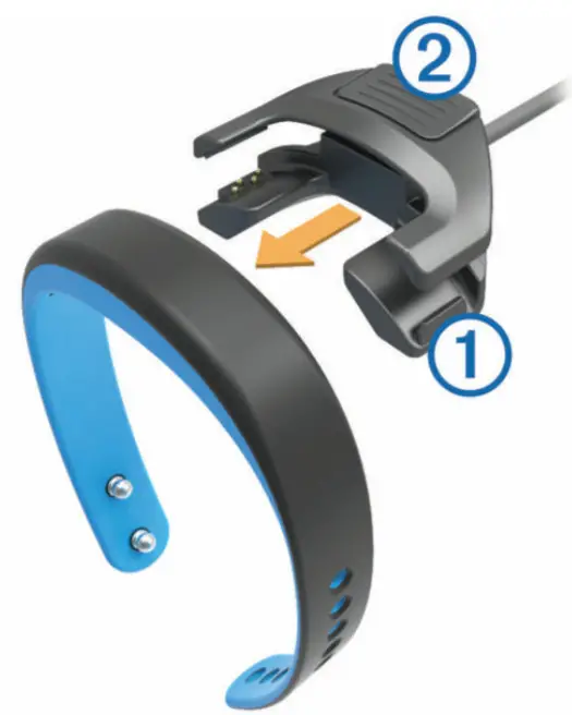 GARMIN Vívosmart Fitness - Charging