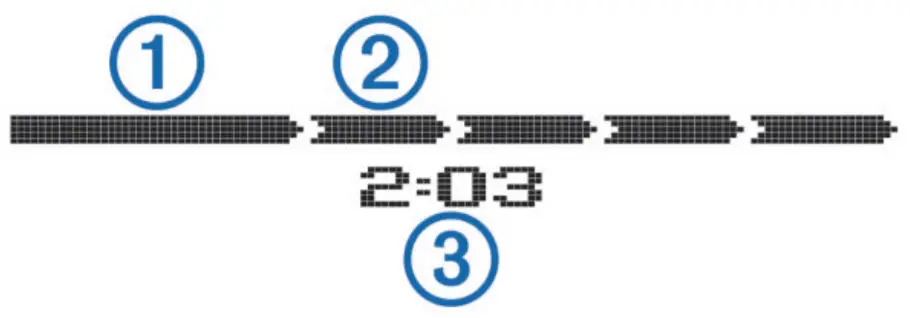 GARMIN Vívosmart Fitness - Move Bar