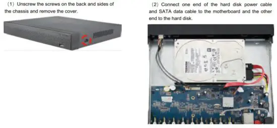 FIG 1 NVR Quick Installation