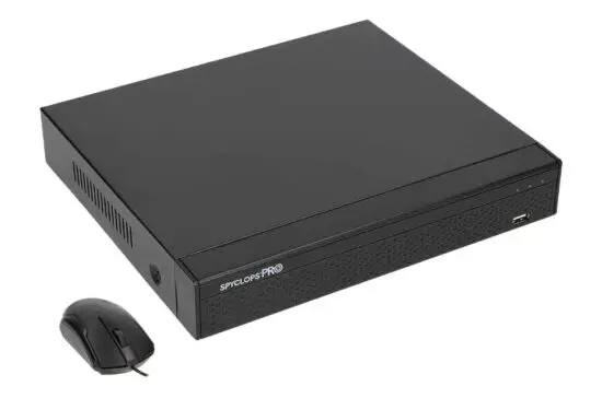 SPYCLOPS PRO SPYP-NVR8POE1T 8 Channel POE 4K NVR with 1TB HDD